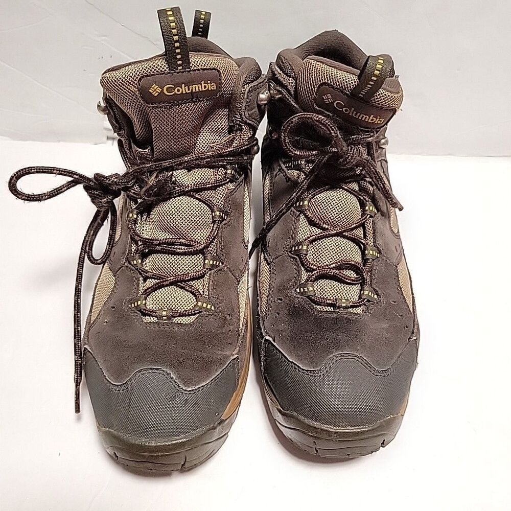 Columbia Coretek WP Omni Grip Men Hiking Waterproof Boots BM3444-231 Brown 11.5